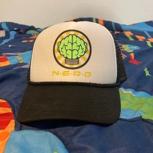 Pharrell NERD Trucker Hat (Black)